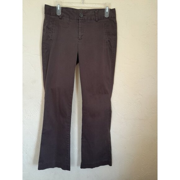 Vintage Banana Republic Womens Martin Fit Retro Pants Brown Size 8 - Picture 1 of 7